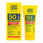 Купить librederm bronzeada sport (либридерм) гель солнцезащитный для лица и тела, 50мл spf50 в Заволжье