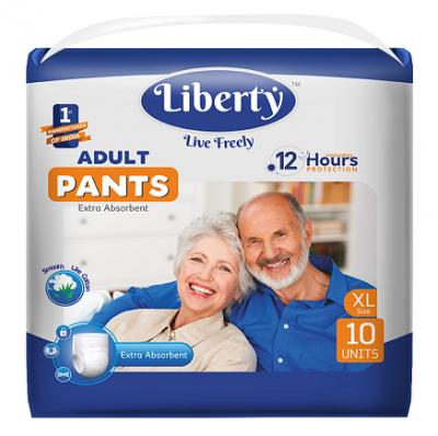 Купить liberty premium pants (либерти премиум пантс) подгузники-трусики для взрослых одноразовые xl 10шт в Заволжье