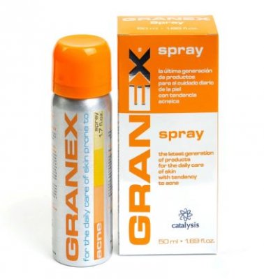 Купить granex (гранекс) спрей для ухода за проблемной кожей лица, 50 мл в Заволжье