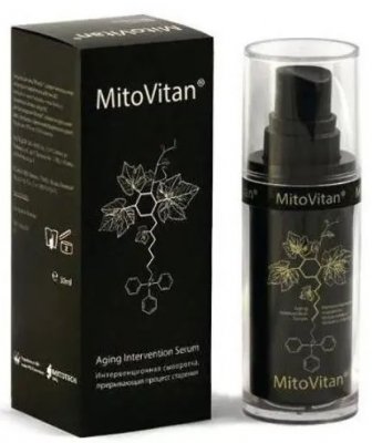 Купить mitovitan (митовитан) сыворотка для лица против старения, 30мл в Заволжье