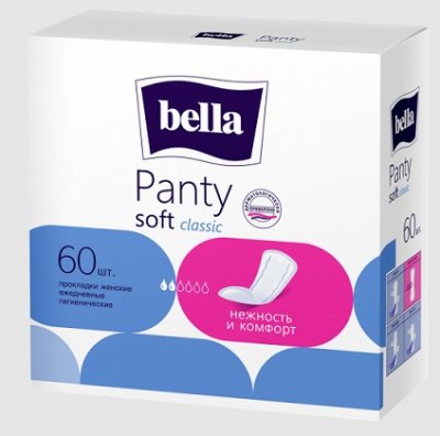 Купить bella (белла) прокладки panty soft classic 60 шт в Заволжье