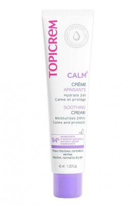 Купить topicrem calm+ (топикрем) крем для лица и шеи легкий успокаивающий 40 мл в Заволжье