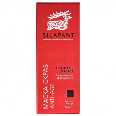 Купить silapant anti-age (силапант) скраб-маска для лица антивозрастная, 75мл в Заволжье