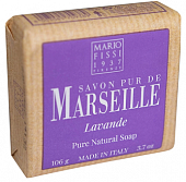 Купить mario fissi (марио фисси) 1937 мыло туалетное твердое марсельское лаванда, 106г в Заволжье