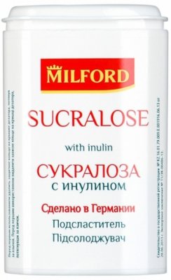 Купить милфорд (milford) заменитель сахара сукралоза с инулином, таблетки, 370 шт в Заволжье