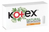 Купить котекс (kotex) тампоны natural нормал, 16 шт в Заволжье