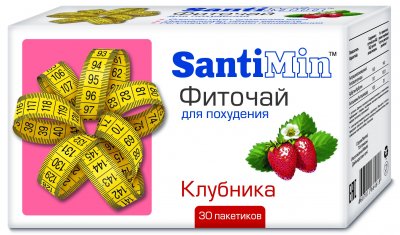 Купить сантимин, клубника чай пак №30_бад (советевропродукт, россия) в Заволжье