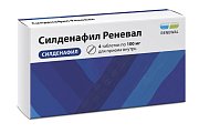 Купить силденафил реневал, таблетки, покрытые пленочной оболочкой 100мг, 4 шт в Заволжье
