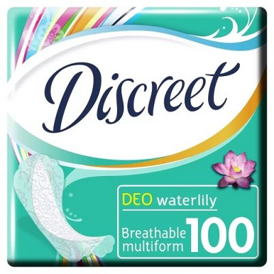 Купить discreet (дискрит) прокладки део водная лилия 100шт в Заволжье