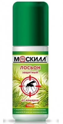 Купить москилл лосьон-спрей защита от комаров 100 мл в Заволжье