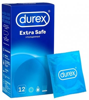 Купить durex (дюрекс) презервативы extra safe 12шт в Заволжье