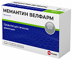 Купить мемантин велфарм, таблетки, покрытые пленочной оболочкой 10мг, 90 шт в Заволжье
