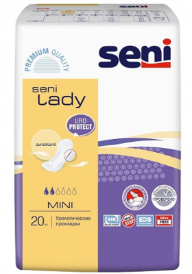 Купить seni lady (сени леди) прокладки урологические мини 20шт в Заволжье