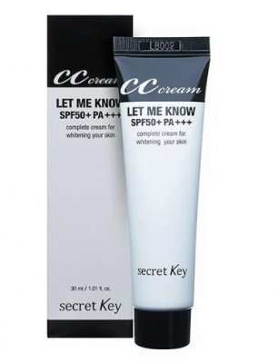 Купить secret key (секрет кей) сс-крем для лица солнцезащитный осветляющий, 30мл spf50 в Заволжье