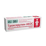 Троксерутин-Акос, гель для наружного применения 2%, 30г