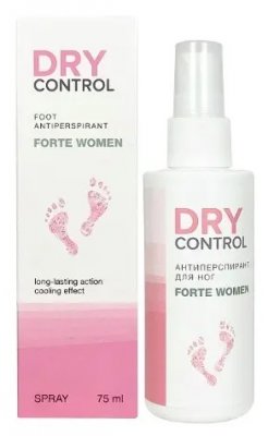 Купить dry control forte women (драй контрол) антиперспирант-спрей для женщин, 75мл в Заволжье