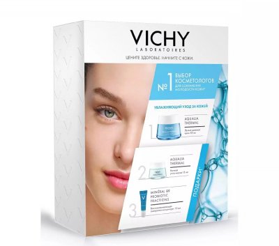 Купить vichy aqualia thermal (виши) набор: комплексный увлажняющий уход за кожей в Заволжье