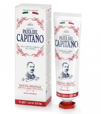 Купить pasta del сapitano 1905 (паста дель капитано) зубная паста оригинальный рецепт, 75 мл в Заволжье