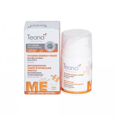 Купить тиана (teana) маска-диспенсер энергетическая витаминная, 50мл в Заволжье