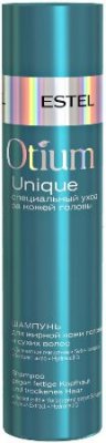 Купить estel (эстель) шампунь для жирной кожи головы и сухих волос otium unique, 250мл в Заволжье