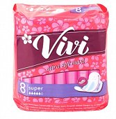 Купить vivi (виви) прокладки ultra soft мaxi super, 8 шт в Заволжье