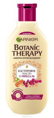 Купить garnier botanic therapy (гарньер) шампунь для волос касторовое масло и миндаль 400мл в Заволжье