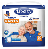 Купить liberty premium pants (либерти премиум пантс) подгузники-трусики для взрослых одноразовые м 10шт в Заволжье