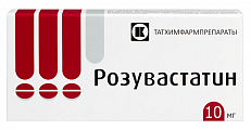 Купить розувастатин, таблетки, покрытые пленочной оболочкой 10мг, 90 шт в Заволжье