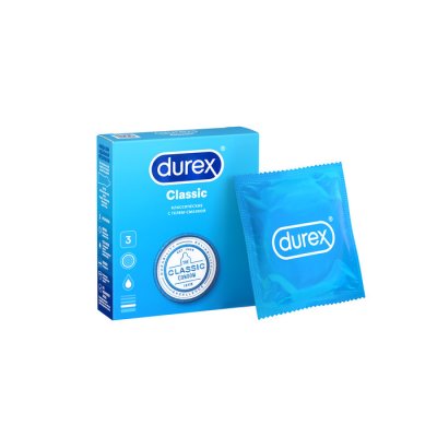 Купить дюрекс презервативы classic, №3 (ссл интернейшнл плс, испания) в Заволжье