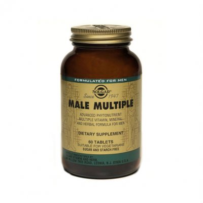 Купить solgar (солгар) мультивитаминный и минеральный комплекс для мужчин, таблетки 60 шт бад в Заволжье