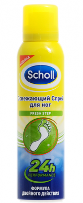 Купить шолл спрей д/ног fresh step, 150мл (scholl consumer products ltd, польша) в Заволжье