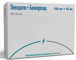 Купить леводопа+бенсеразид, капсулы 100мг+25мг, 100 шт  в Заволжье