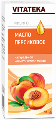 Купить vitateka (витатека) масло косметичское персиковое, 30мл в Заволжье
