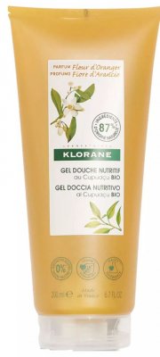 Купить клоран (klorane) гель для душа питательный "цветок апельсина" с органическим маслом купуасу, 200 мл в Заволжье