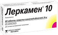 Купить леркамен, таблетки 10мг, 60 шт в Заволжье