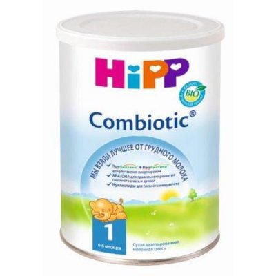 Купить хипп-1 комбиотик, мол. смесь 350г (хипп, германия) в Заволжье