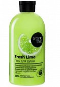 Купить organic shop (органик) гель для душа освежающий lime фл. 500 мл в Заволжье