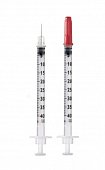 Купить шприц 1мл омникан 40 инсулиновый u-40 трехдетальный стерильный с иглой 30g (0,3х12 мм), 100 шт в Заволжье