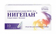 Купить нигепан, суппозитории ректальные 1000ме+50мг, 10 шт в Заволжье