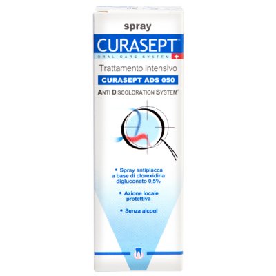 Купить курасепт (curasept) спрей для полости рта хлоргексидин 0,5% 30мл ads 050 в Заволжье