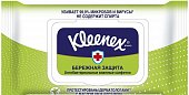 Купить kleenex (клинекс) салфетки влажные антибактериальные 40шт в Заволжье