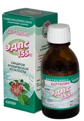 Купить эдас-155 берталис (антистресс), капли для приема внутрь гомеопатические, 25мл в Заволжье