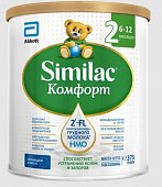 Купить симилак (similac) 2 комфорт смесь молочная 0-6 месяцев, 375г в Заволжье