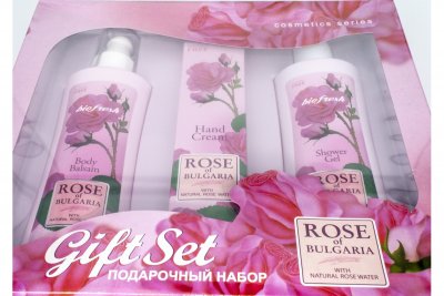 Купить rose of bulgaria (роза болгарии) набор подарочный №3: лосьон для тела 230мл+гель для душа 230мл+ крем для рук 75мл в Заволжье