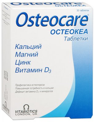 Купить osteocare (остеокеа), таблетки 30шт в Заволжье
