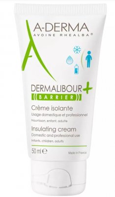 Купить a-derma dermalibour+ cica barrier (а-дерма) крем для лица и тела защитный 50мл в Заволжье