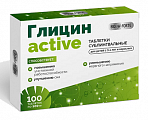 Купить глицин актив bioforte, таблетки для рассасывания 100мг 100шт бад в Заволжье
