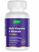 Купить мультивитамины и минералы для мужчин эвалар, таблетки покрытые оболочкой 1,3г, 90 шт бад в Заволжье