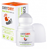 Купить драйдрай (dry dry) део тин дезодорант роликовый парфюмированный для подростков 50 мл в Заволжье