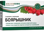 Купить green side (грин сайд) боярышник с калием и магнием, таблетки  40 шт. бад в Заволжье